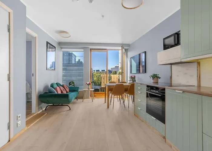 Dinbnb L Family Friendly L 1000m From Station L New L Free Parking Апартаменты Осло